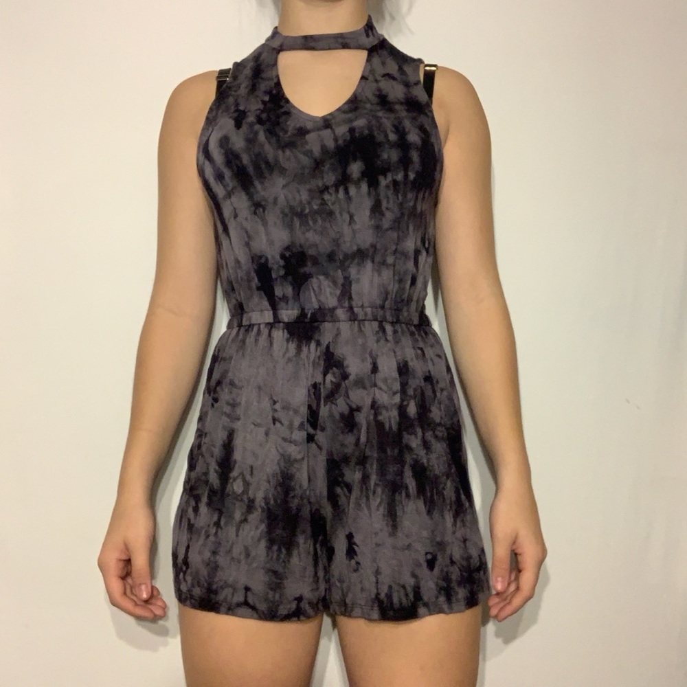tie dye romper